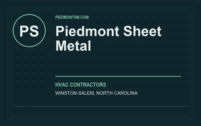 Piedmont Sheet Metal in Winston-Salem, North Carolina