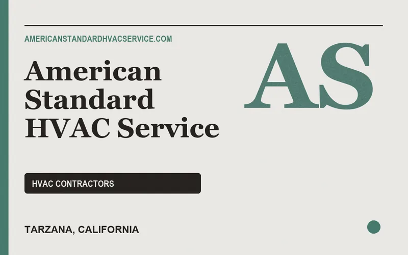 American Standard HVAC Service in Tarzana, California