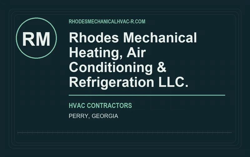 Rhodes Mechanical Heating, Air Conditioning & Refrigeration LLC. in Perry, Georgia