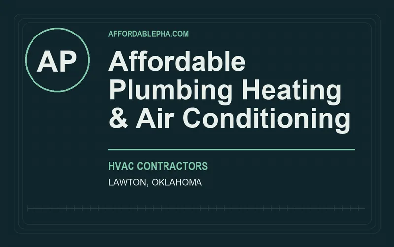 Affordable Plumbing Heating & Air Conditioning in Lawton, Oklahoma