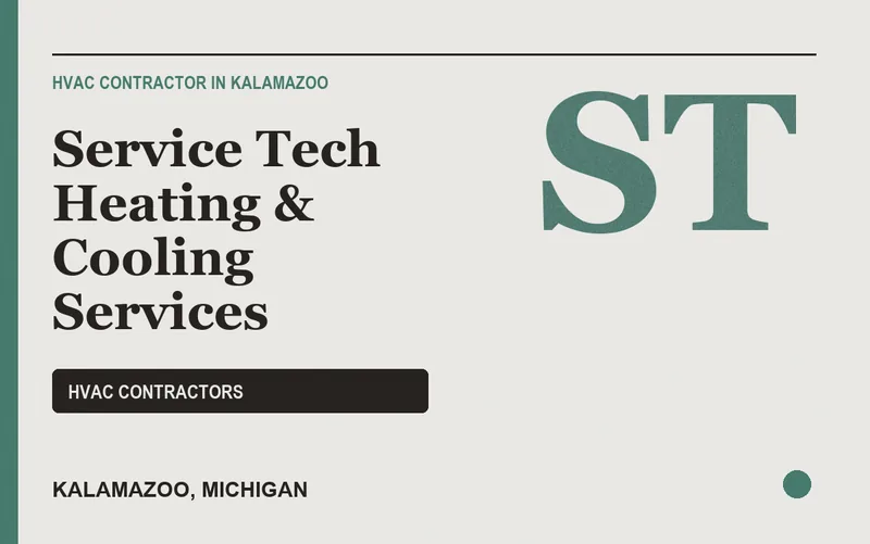Service Tech Heating & Cooling Services in Kalamazoo, Michigan