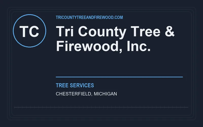 Tri County Tree & Firewood, Inc. in Chesterfield, Michigan