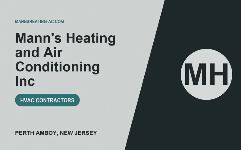 Mann's Heating and Air Conditioning Inc in Perth Amboy, New Jersey