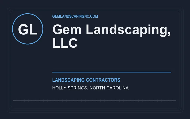 Gem Landscaping, Llc in Holly Springs, North Carolina