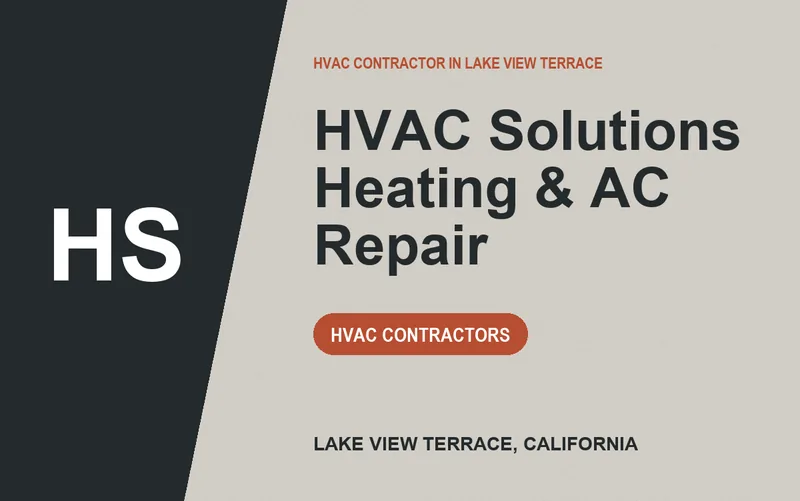 HVAC Solutions Heating & AC Repair in Lake View Terrace, California