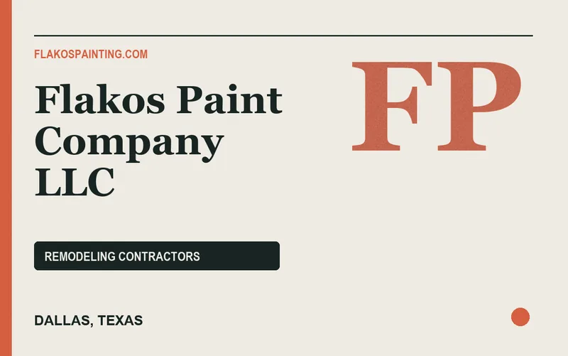 Flakos Paint Company LLC in Dallas, Texas