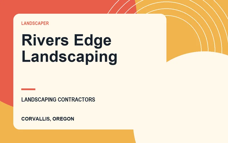 Rivers Edge Landscaping in Corvallis, Oregon