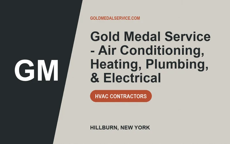 Gold Medal Service - Air Conditioning, Heating, Plumbing, & Electrical in Hillburn, New York