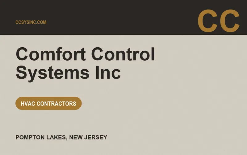 Comfort Control Systems Inc in Pompton Lakes, New Jersey