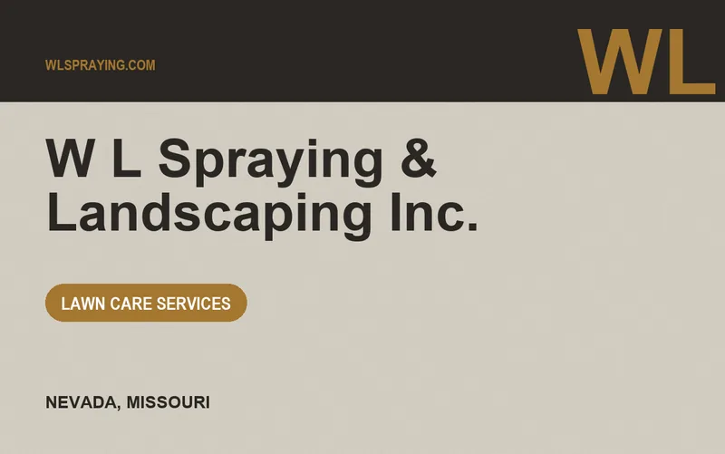 W L Spraying & Landscaping Inc. in Nevada, Missouri