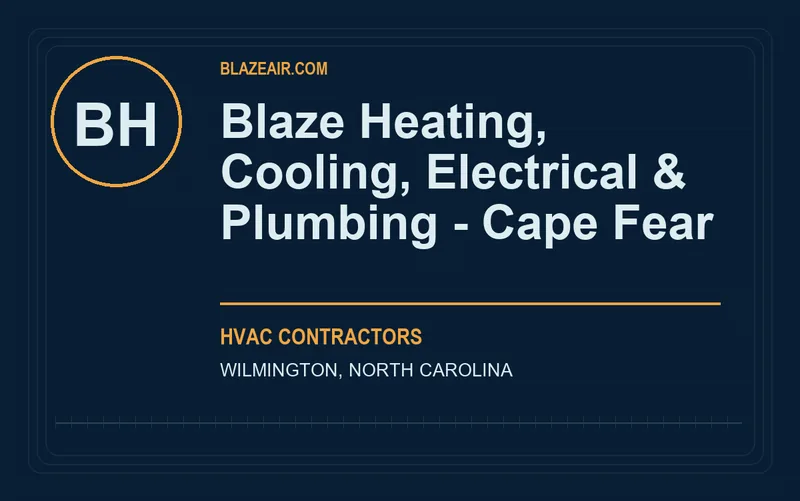 Blaze Heating, Cooling, Electrical & Plumbing - Cape Fear in Wilmington, North Carolina