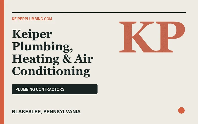 Keiper Plumbing, Heating & Air Conditioning in Blakeslee, Pennsylvania