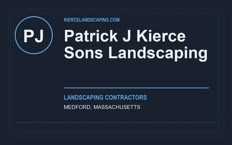 Patrick J Kierce Sons Landscaping in Medford, Massachusetts