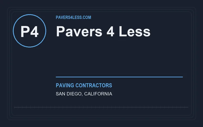 Pavers 4 Less in San Diego, California