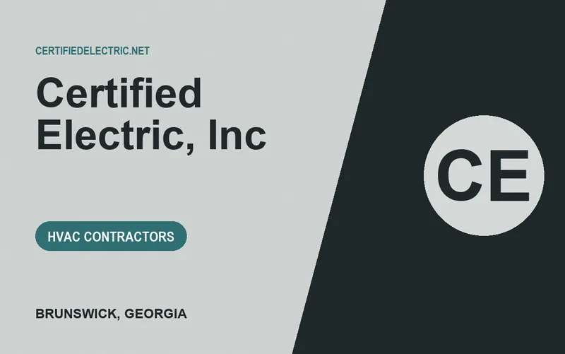 Certified Electric, Inc in Brunswick, Georgia