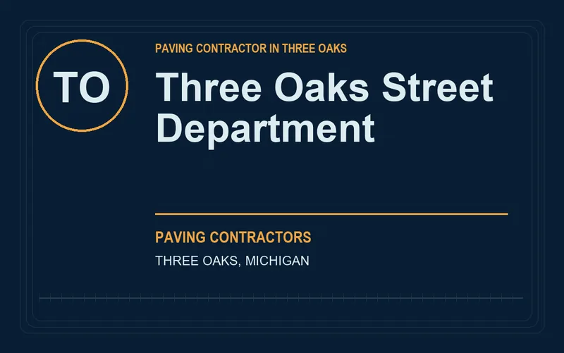 Three Oaks Street Department in Three Oaks, Michigan