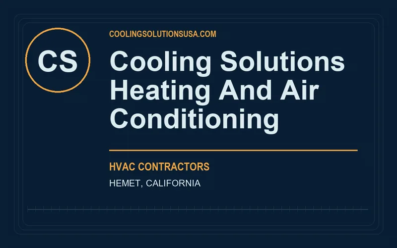 Cooling Solutions Heating And Air Conditioning in Hemet, California