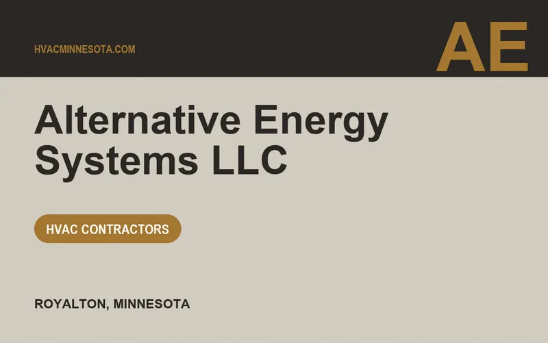Alternative Energy Systems LLC in Royalton, Minnesota
