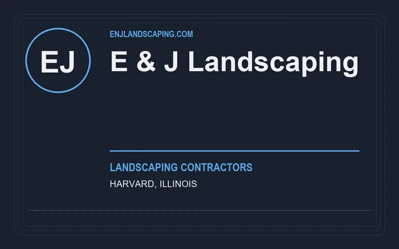 E & J Landscaping in Harvard, Illinois