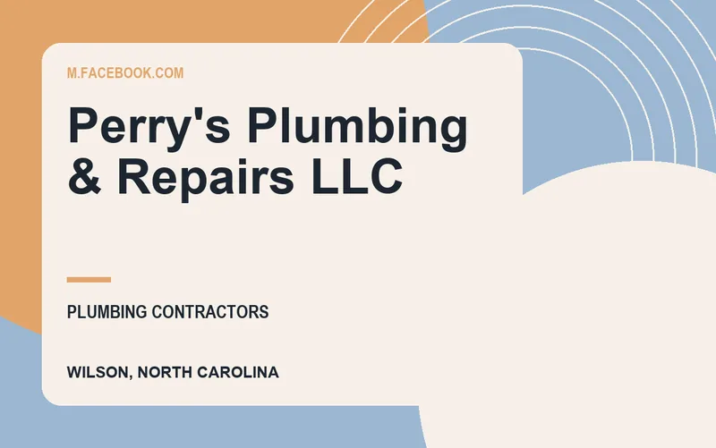 Perry's Plumbing & Repairs LLC in Wilson, North Carolina