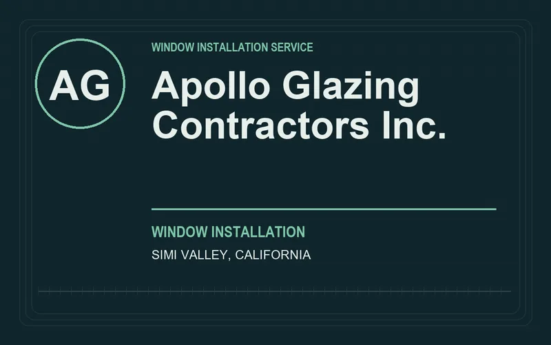 Apollo Glazing Contractors Inc. in Simi Valley, California