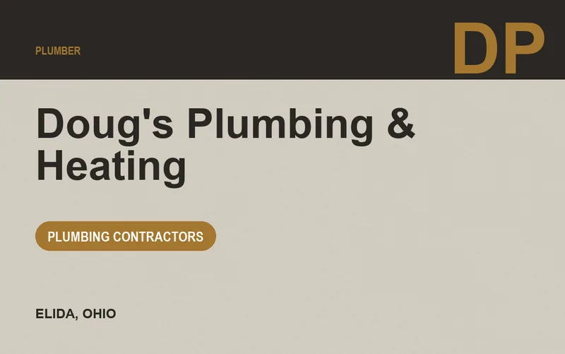 Doug's Plumbing & Heating in Elida, Ohio