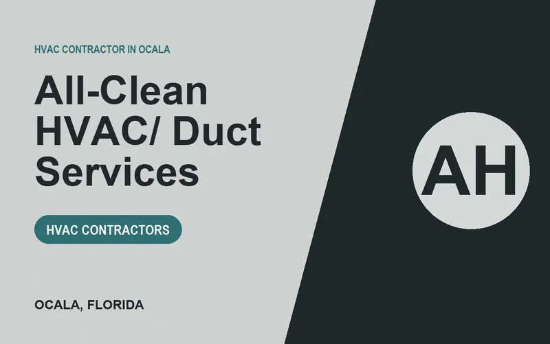 All-Clean HVAC/ Duct Services in Ocala, Florida