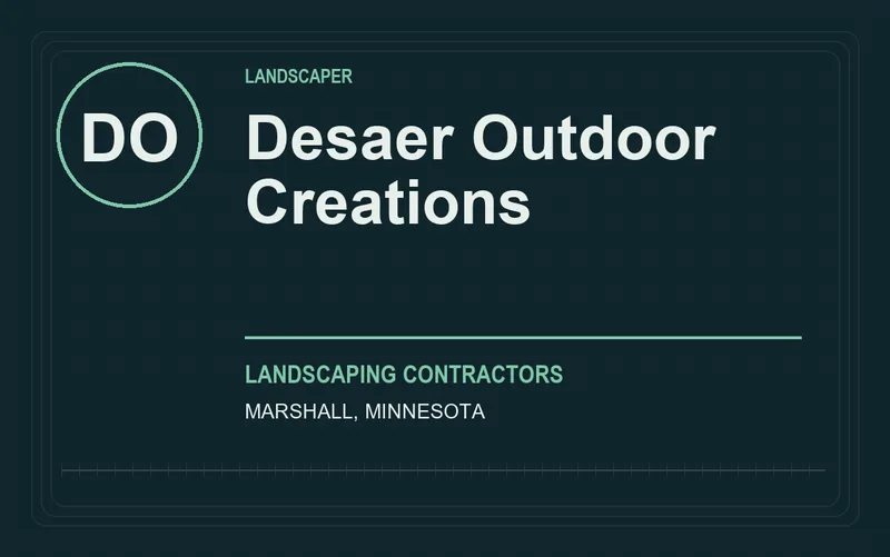 DESAER OUTDOOR CREATIONS in Marshall, Minnesota