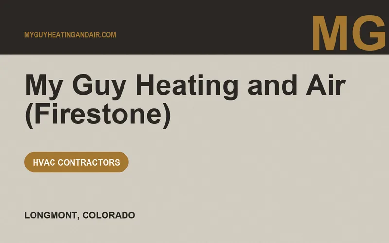 My Guy Heating and Air (Firestone) in Longmont, Colorado