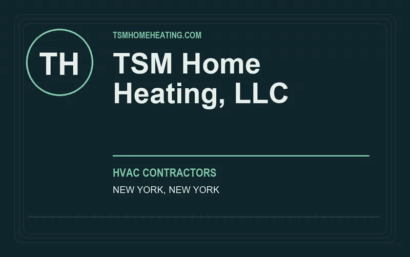 TSM Home Heating, LLC in New York, New York