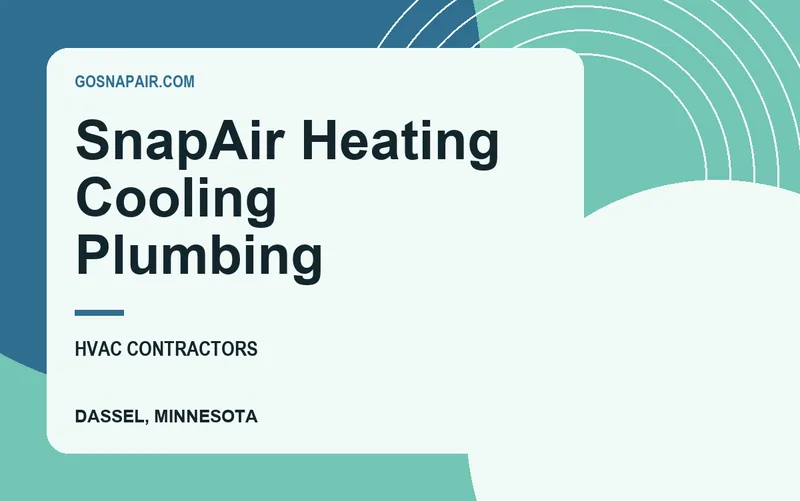 SnapAir Heating Cooling Plumbing in Dassel, Minnesota