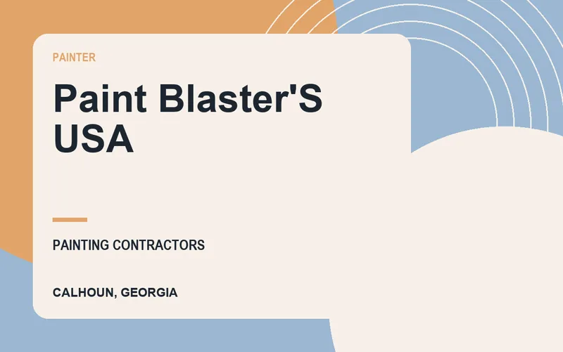PAINT BLASTER'S USA in Calhoun, Georgia