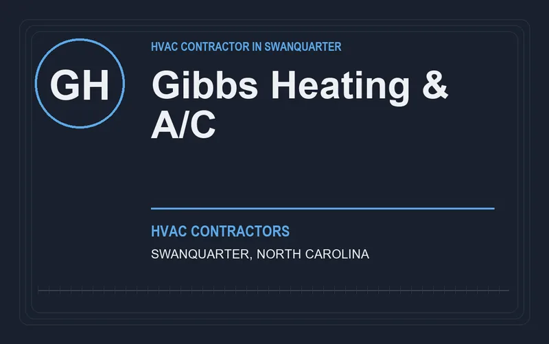 Gibbs Heating & A/C in Swanquarter, North Carolina