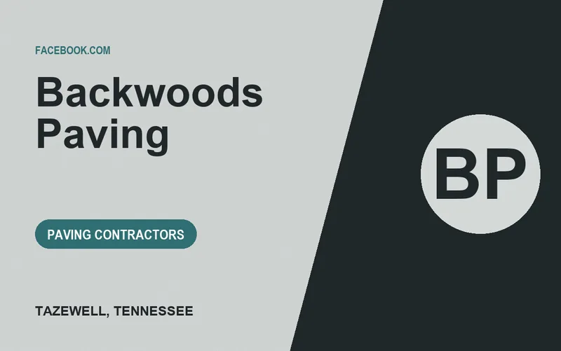Backwoods Paving in Tazewell, Tennessee