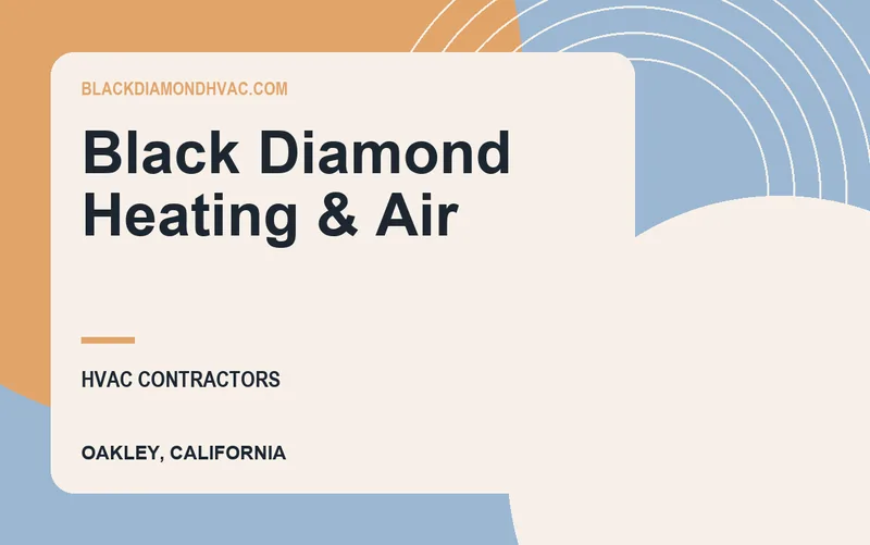Black Diamond Heating & Air in Oakley, California