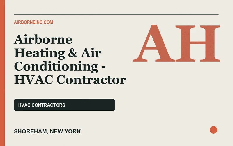 Airborne Heating & Air Conditioning - HVAC Contractor in Shoreham, New York