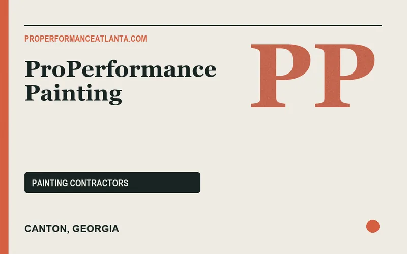 ProPerformance Painting in Canton, Georgia