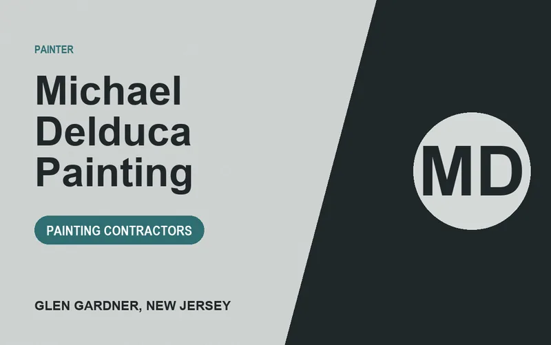 Michael Delduca Painting in Glen Gardner, New Jersey