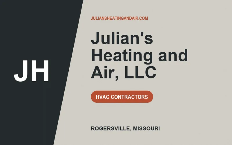 Julian's Heating and Air, LLC in Rogersville, Missouri
