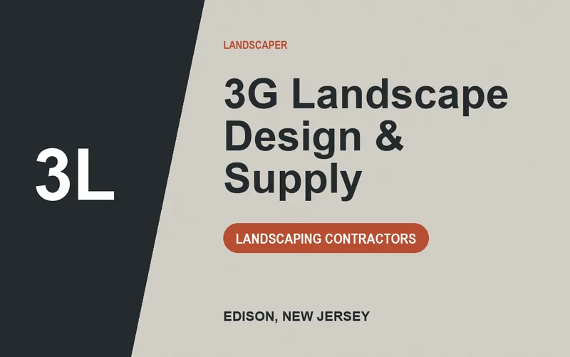 3G Landscape Design & Supply in Edison, New Jersey
