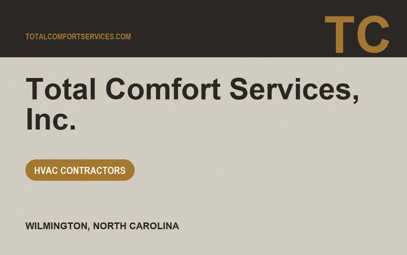 Total Comfort Services, Inc. in Wilmington, North Carolina