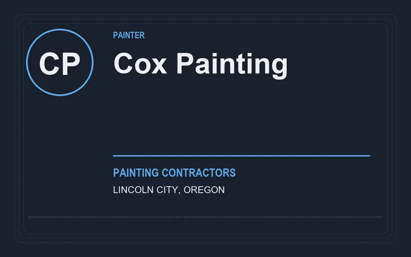 Cox Painting in Lincoln City, Oregon