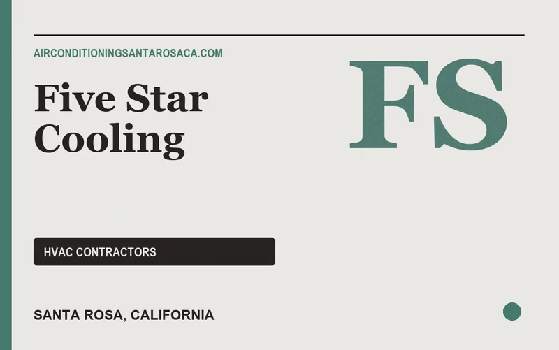 Five Star Cooling in Santa Rosa, California