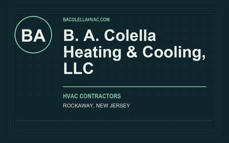 B. A. Colella Heating & Cooling, LLC in Rockaway, New Jersey