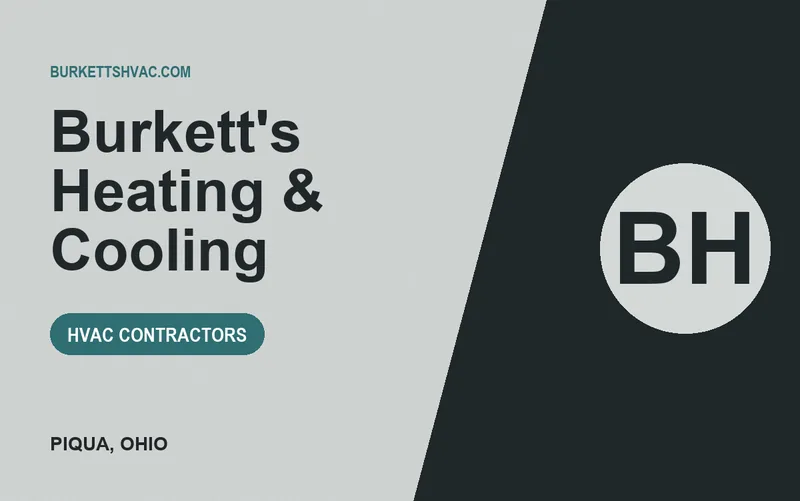 Burkett's Heating & Cooling in Piqua, Ohio