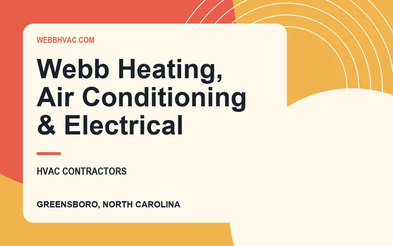 Webb Heating, Air Conditioning & Electrical in Greensboro, North Carolina