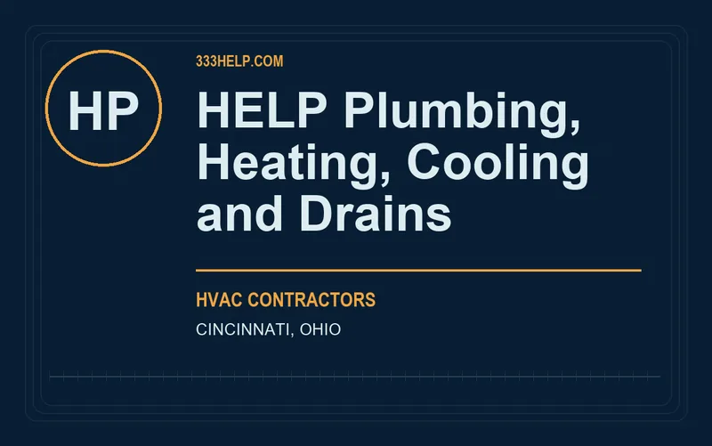 HELP Plumbing, Heating, Cooling and Drains in Cincinnati, Ohio
