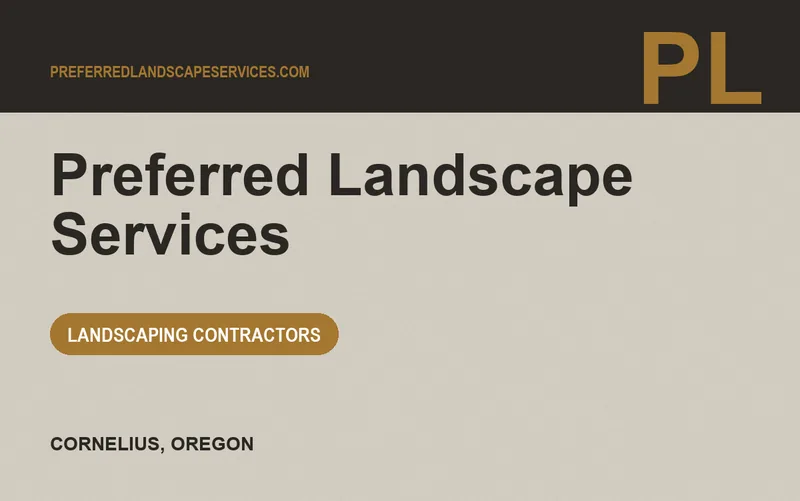 Preferred Landscape Services in Cornelius, Oregon