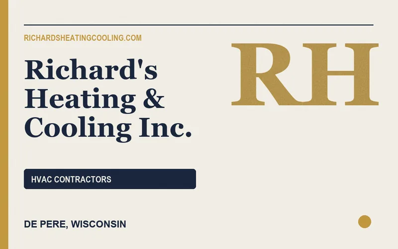 Richard's Heating & Cooling Inc. in De Pere, Wisconsin
