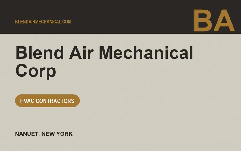 Blend Air Mechanical Corp in Nanuet, New York